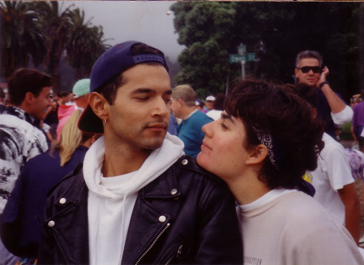 20 Years Ago - Angie doing a 5K starting at the Presidio