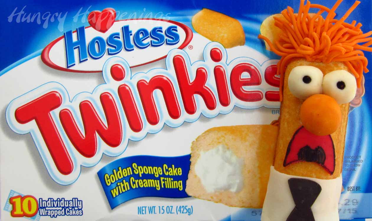 How to turn a Twinkie into Beaker Muppets Themed Party