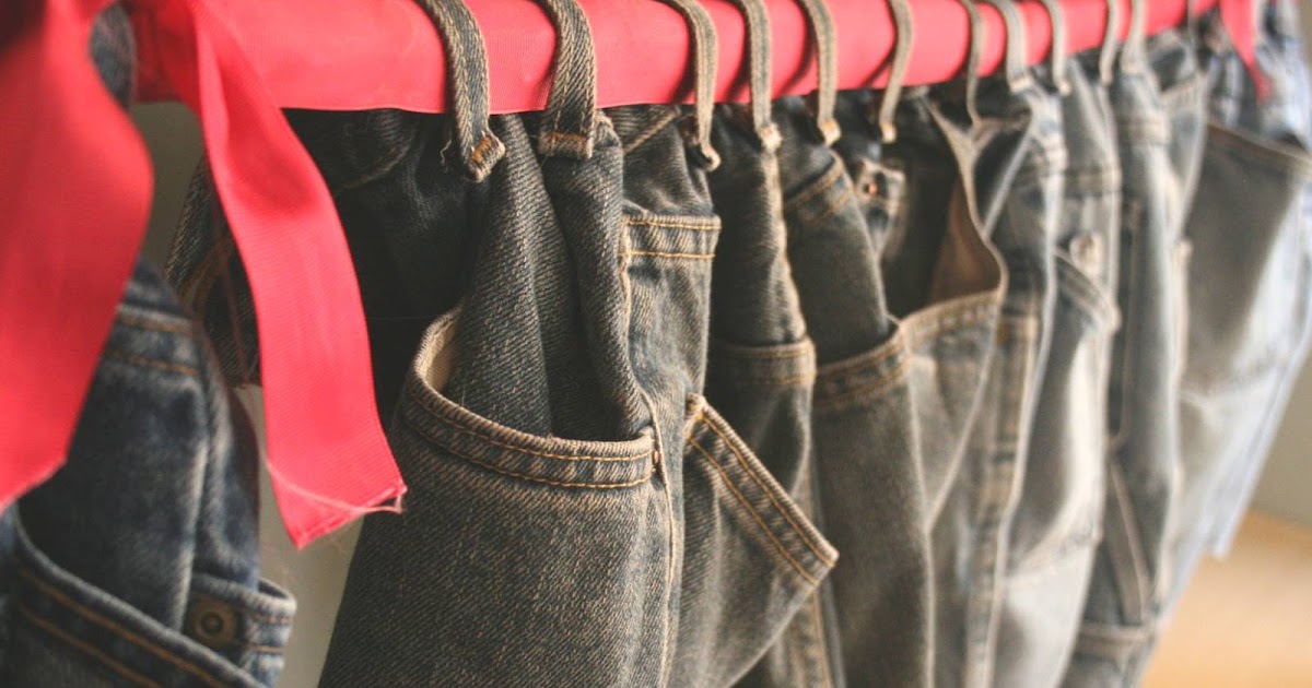 Neighbors About Town Blue jean organizers