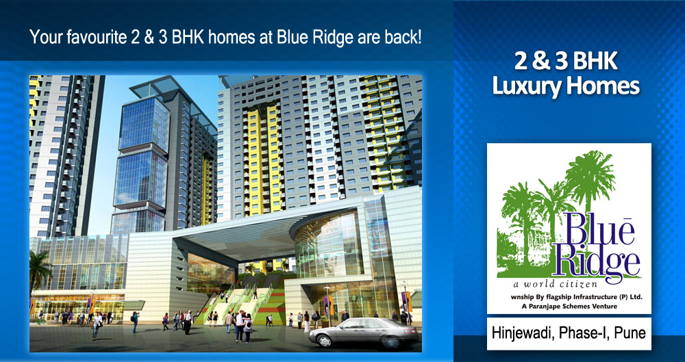 Paranjape Schemes’ Blue Ridge now offers 23 BHK premium luxury