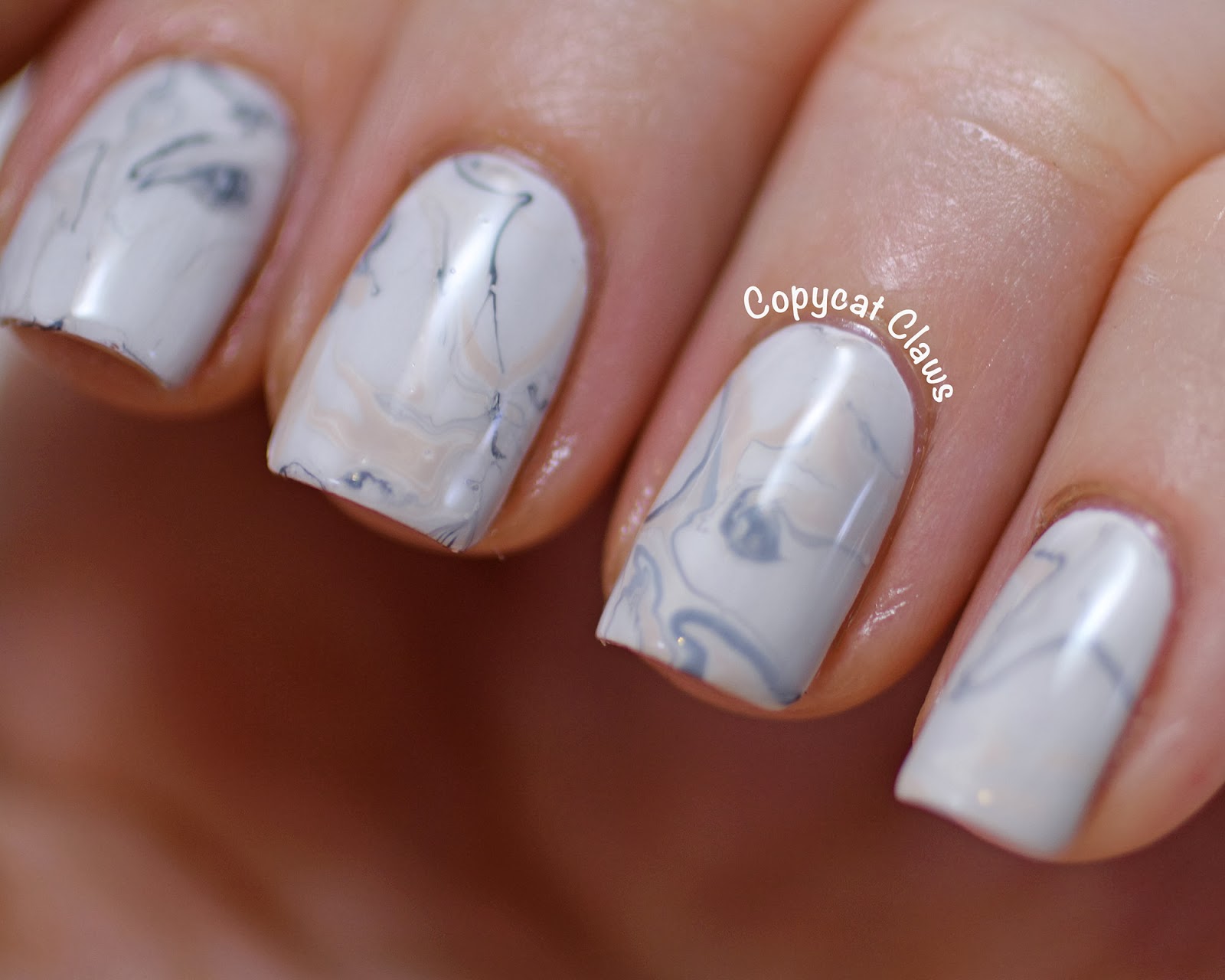 10 Gorgeous Gray Marble Nail Art Designs to Try - wide 9