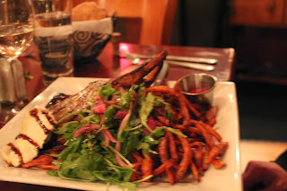 Pork chuleta at Masona Grill, West Roxbury, Mass.