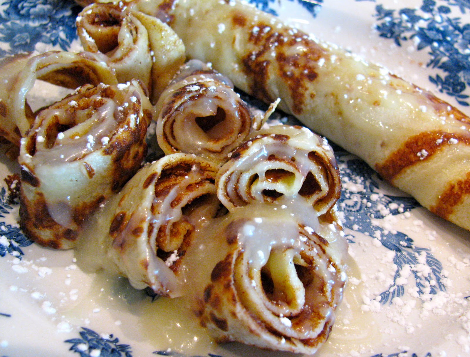 Rita's Recipes Cinnamon Roll Crepes Swedish Pancakes