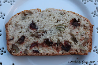 Trail Mix Banana Bread from Setting for Four