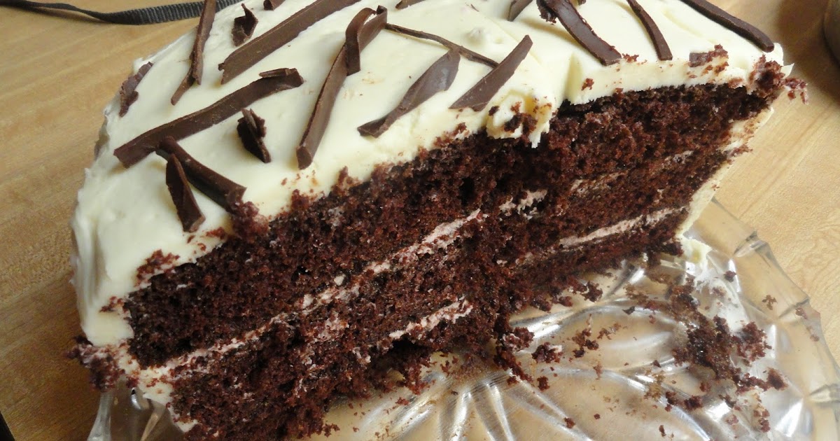 chocolate cake with cream cheese filling chocolate cake with cream cheese filling