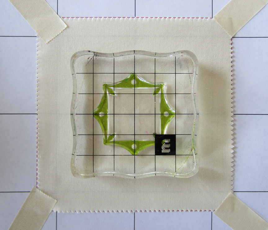 Yardwork Simple fabric stamping tutorial