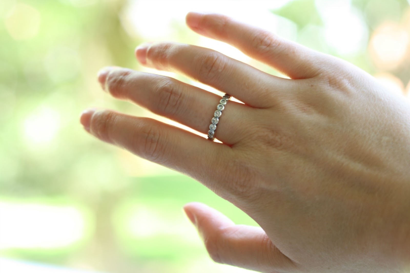 pandora heart stacking ring pandora heart stacking ring