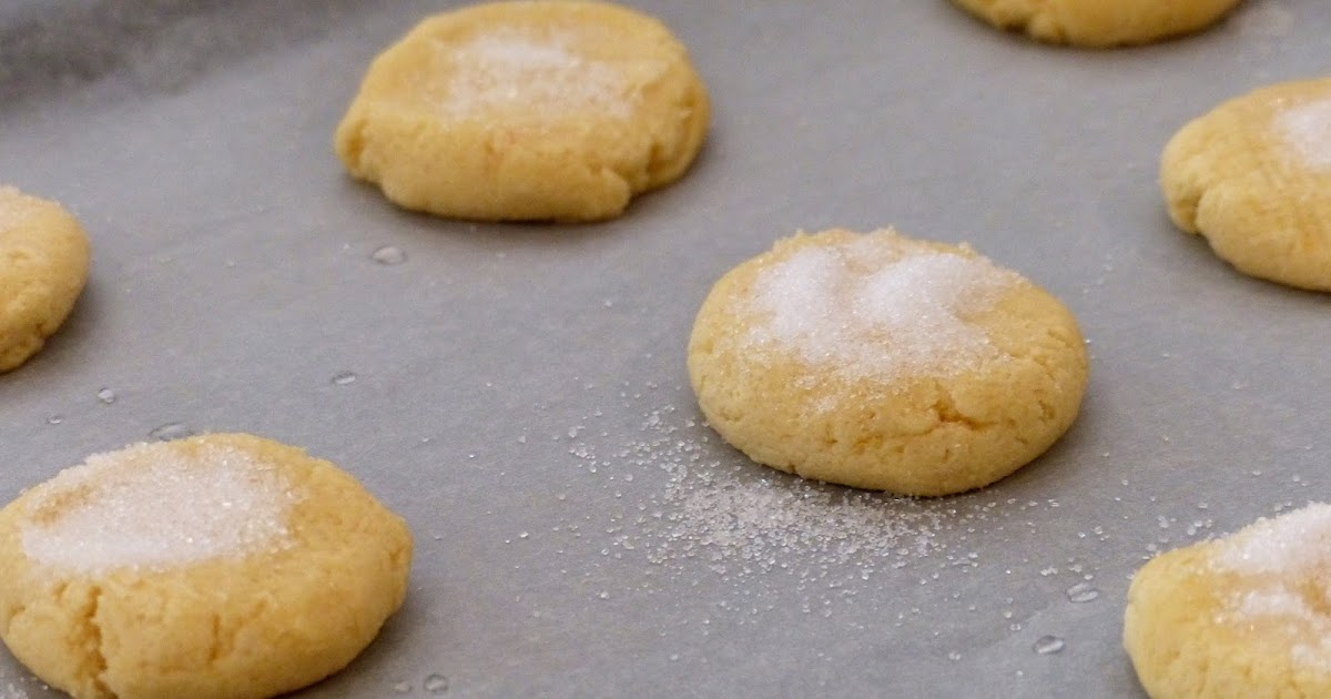 Made with love OldFashioned Lemon Sugar Cookies CreativeCookieExchange