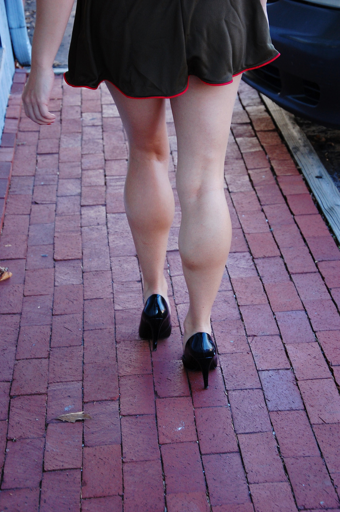 Her Calves Muscle Legs Beautifully shaped CALVES