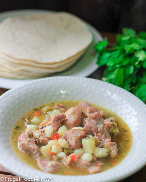 SlowCooked Green Chile Stew Foodie in WV