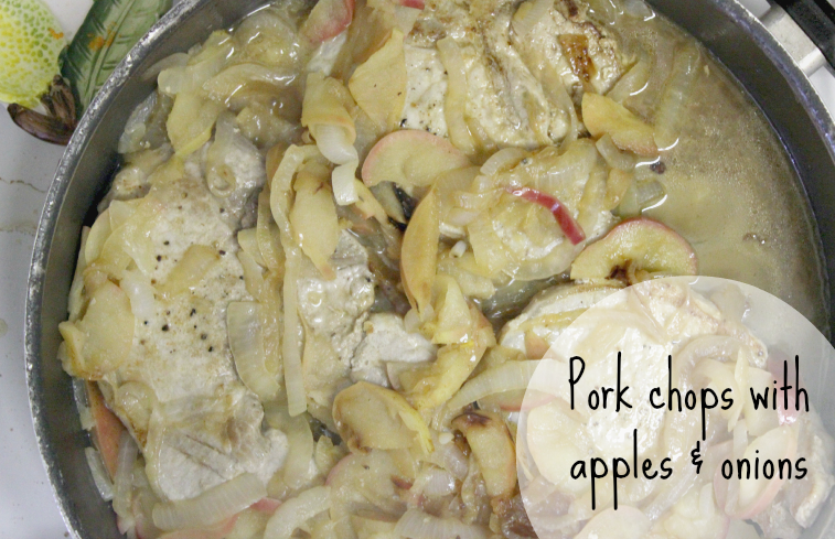 pork chops with apples and onions recipe