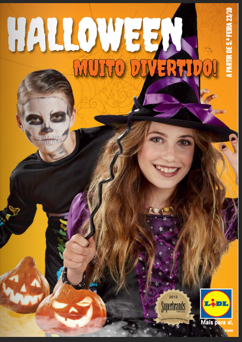 Novo folheto LIDL Halloween a partir 23 outubro