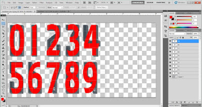 How to make PES 6 Font and Numbers Indexed