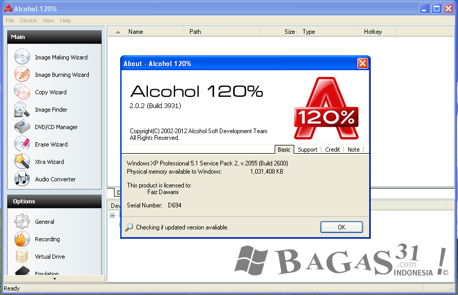 Alcohol 120% 2.0.3.8314 FINAL Crack [TechTools] Setup Free