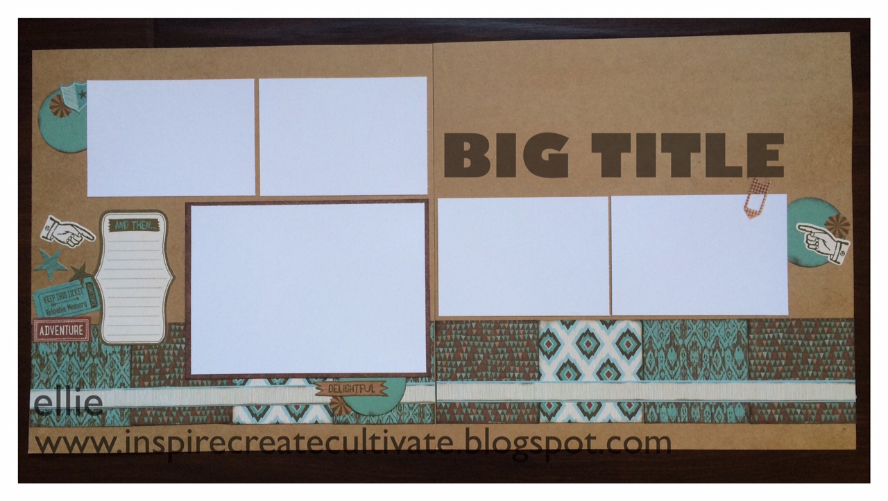 Inspire. Create. Cultivate. Sunday Paper Jackson Layouts