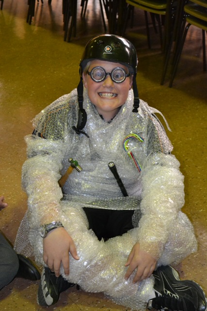 Bubble Wrap Costume