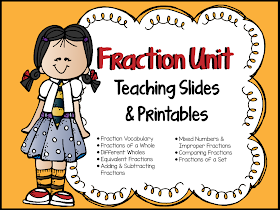 Tales from a Fourth Grade MathNut: Fraction Freebie