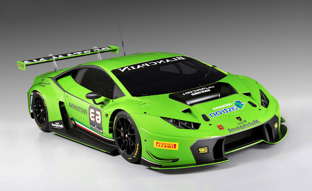 2015 Lamborghini Huracan GT3 - Front Wallpaper 