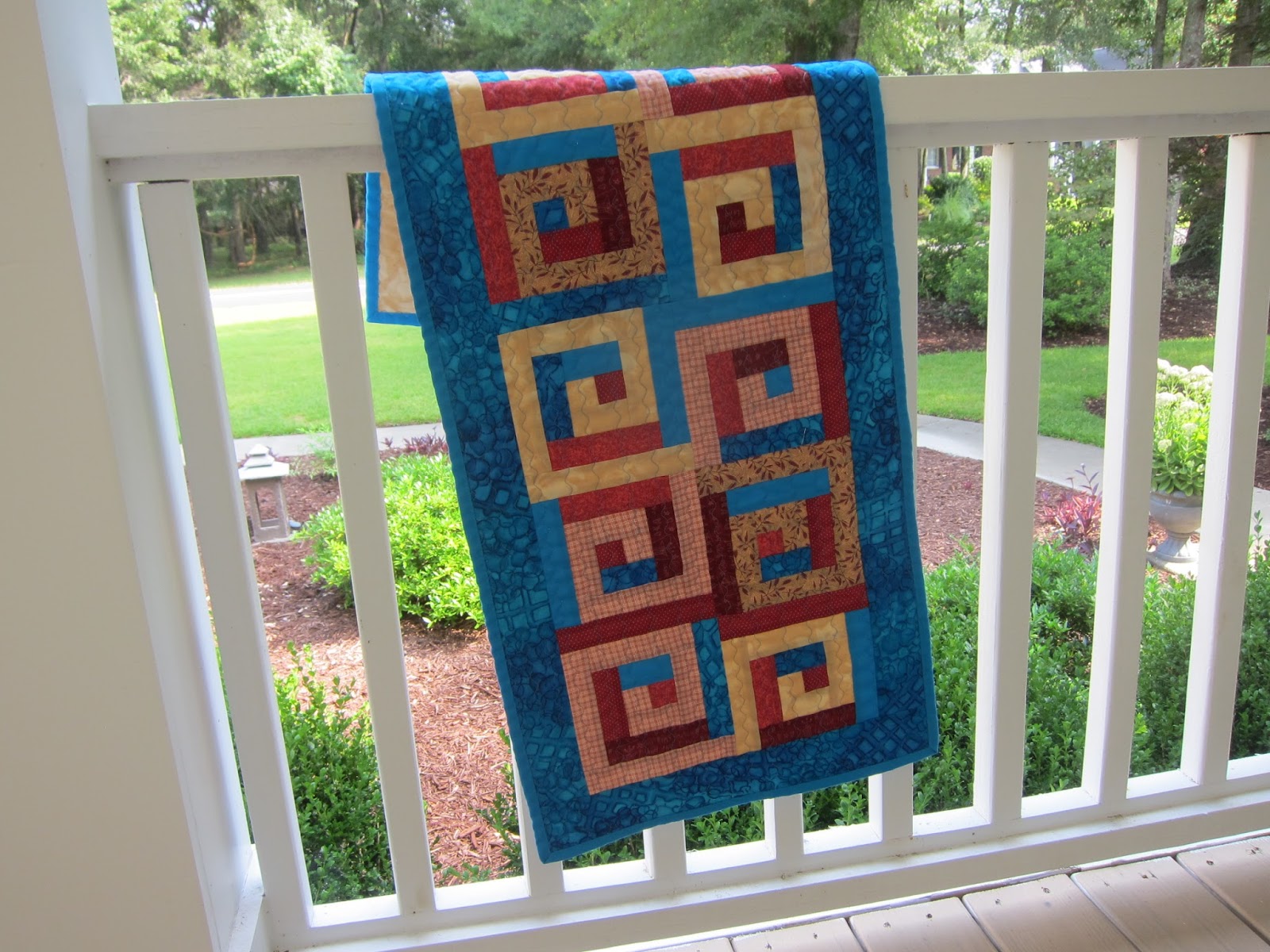 Pokeytown Kim Scrappy placemats and runner