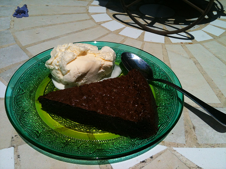 Flourless Olive Oil Chocolate Cake