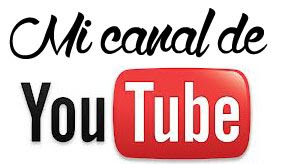 Mi canal de youtube