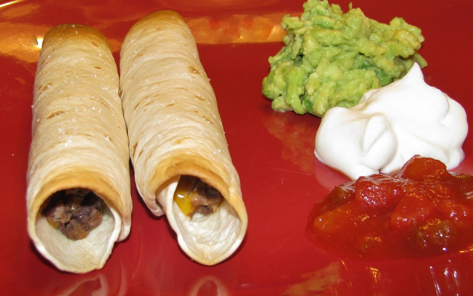 Hot Eats and Cool Reads Bean and Cheese Taquitos Recipe