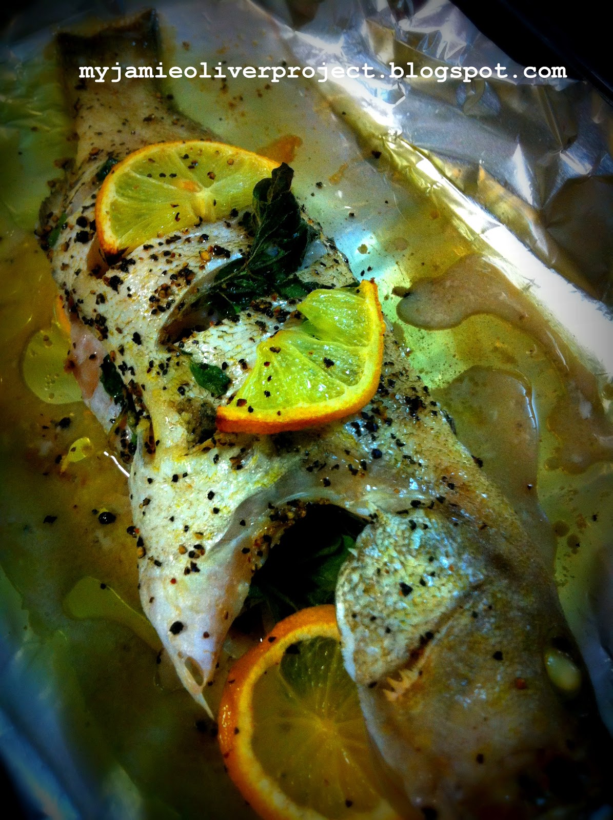 My Attempt to Cook 100 Jamie Oliver's Recipes Attempt 29 Baked Fish