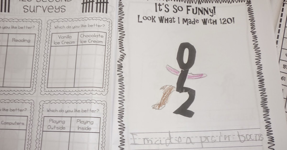 The Very Busy First Graders: Directed Drawings and 120th Day of School