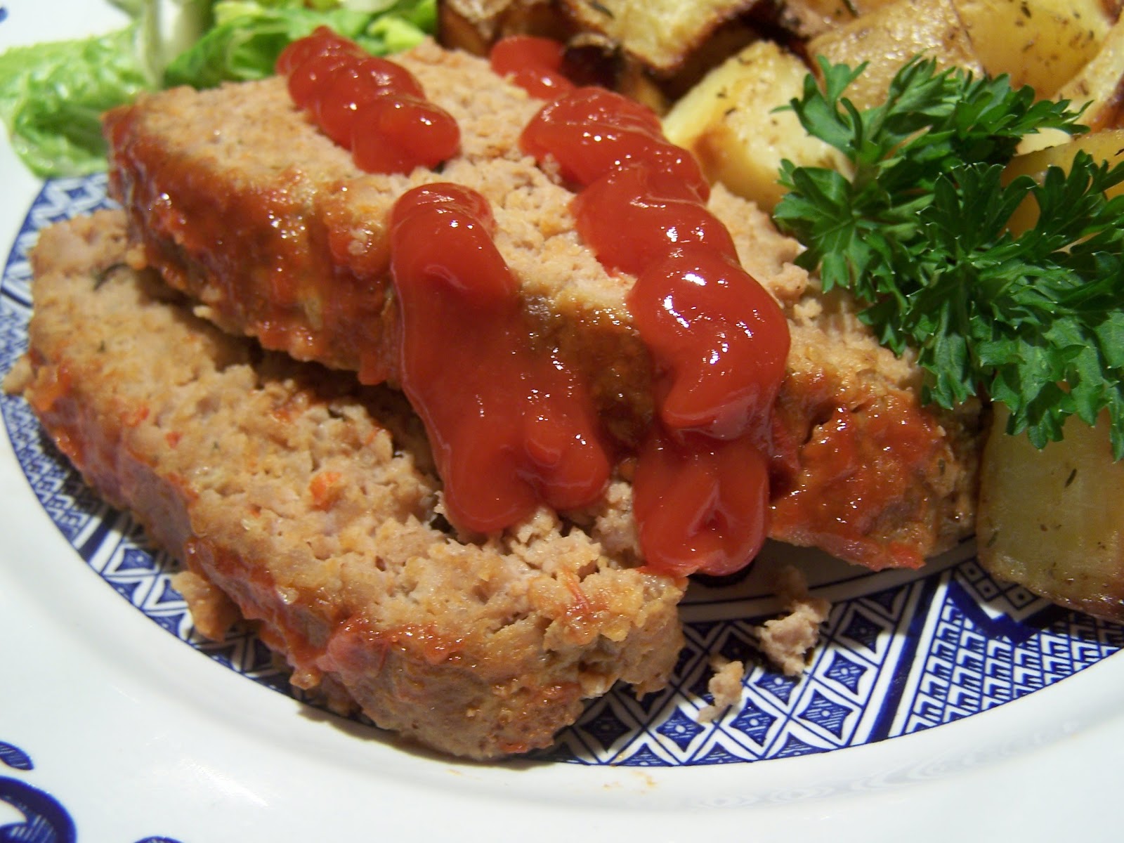 Go Ahead... Take A Bite! "Mom's" Meatloaf