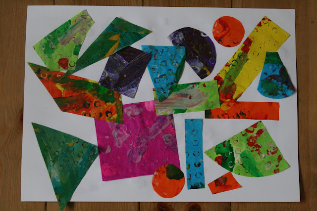 Eric Carle Tissue Paper Prints – Lesson Plans