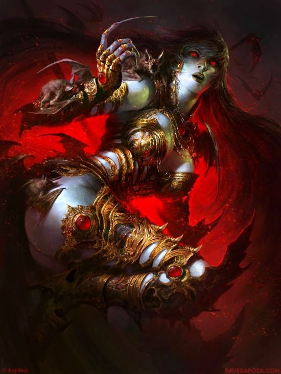 Dave Rapoza deviantart ilustrações fantasia sombria monstros demônios games Dave Rapoza deviantart ilustrações fantasia sombria monstros demônios games