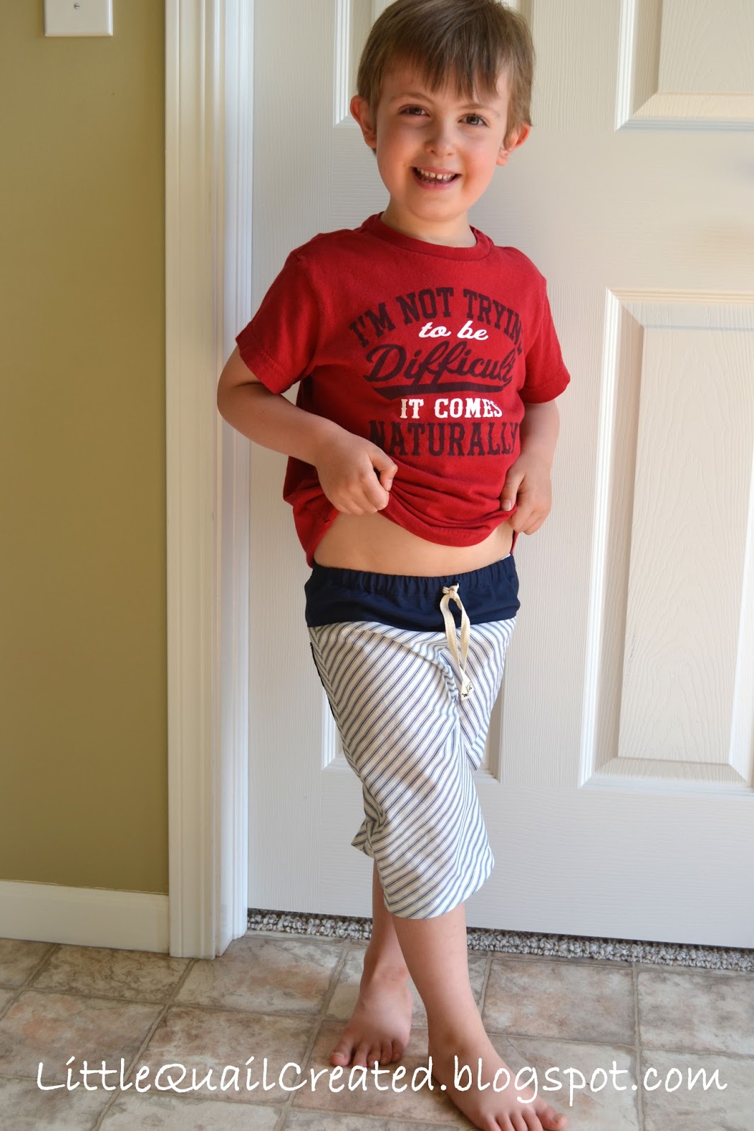 Little Quail Spring 2015 KCW Stitch Wear Play Boy Shorts