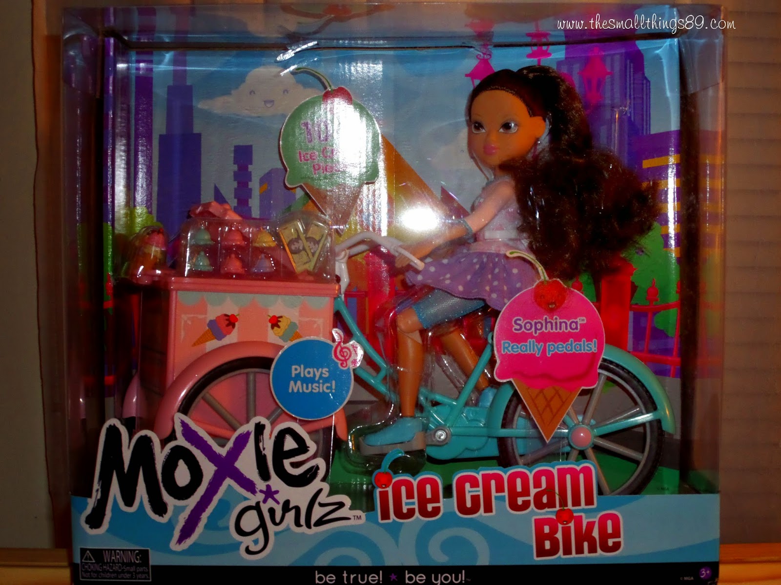barbie ice cream bike
