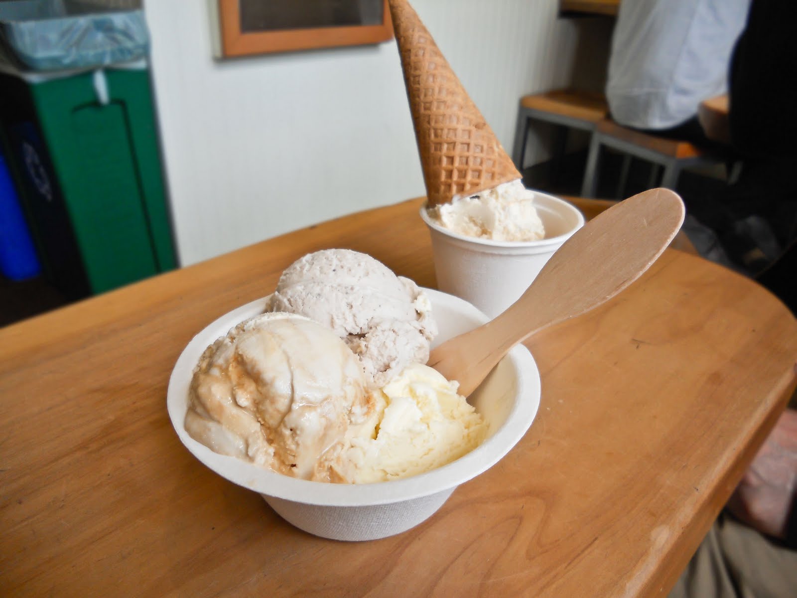 BiRite San Fran Olive Oil, Salted Caramel, Toasted Coconut Ice Cream! r/FoodPorn
