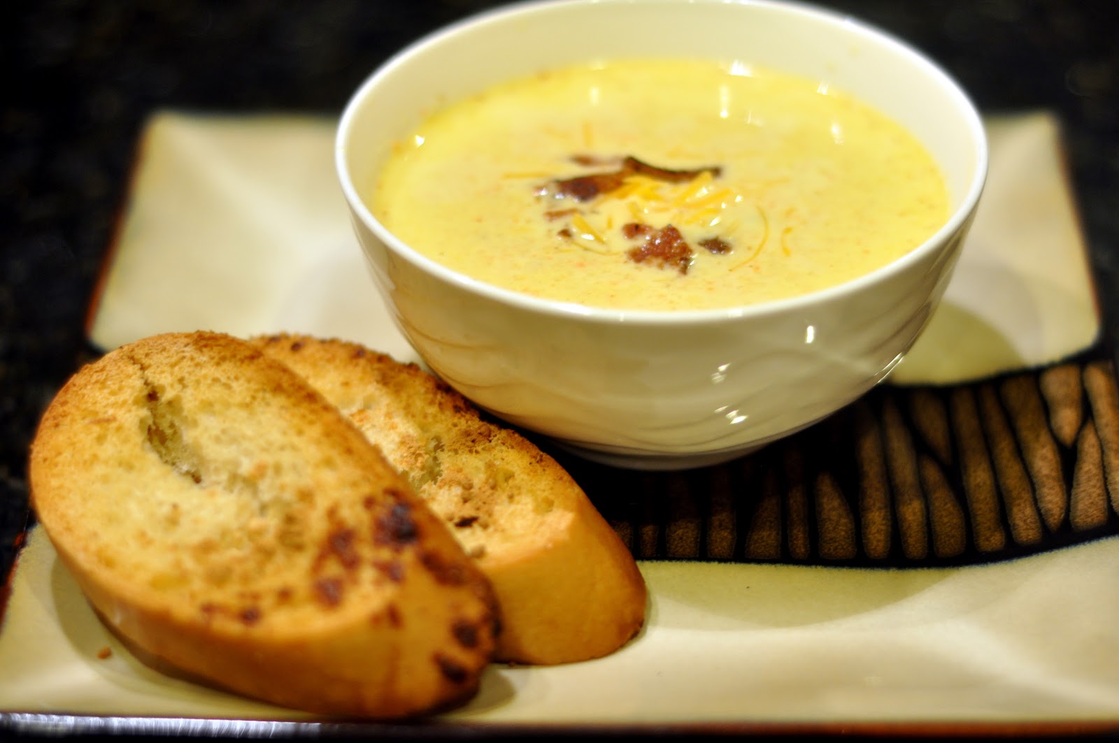 Party with Leah Roasted Cauliflower & Aged White Cheddar Soup