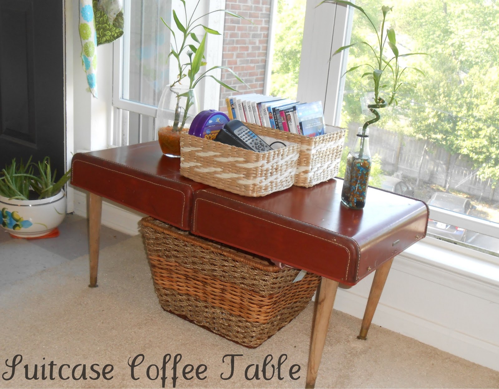 Beyond the Cookie Cutter Suitcase Coffee Table