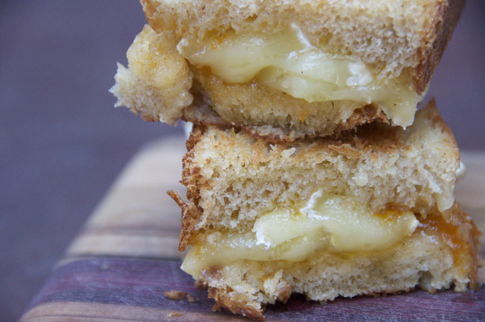 see you in the morning apple cinnamon challah and a grilled cheese