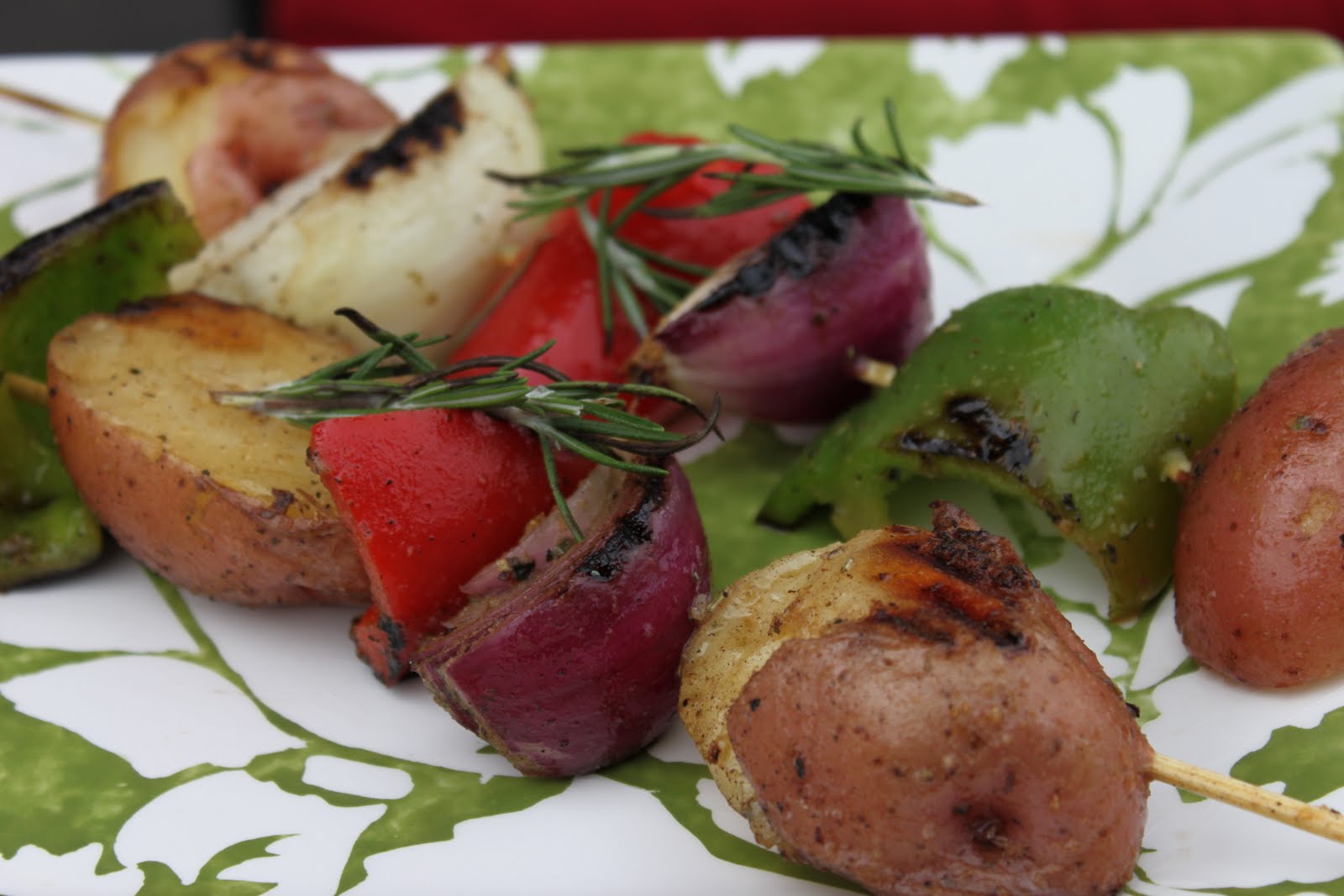 From Which Things Grow Chew on This Grilled Skewered Potatoes