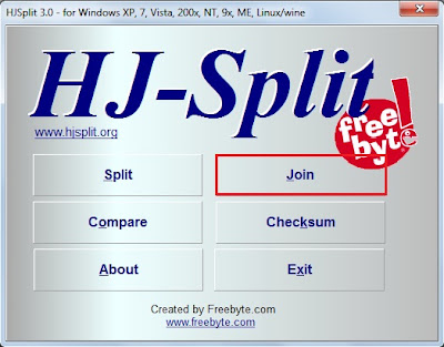 001 File Joiner & Splitter 4.0.4.2 serial key or number