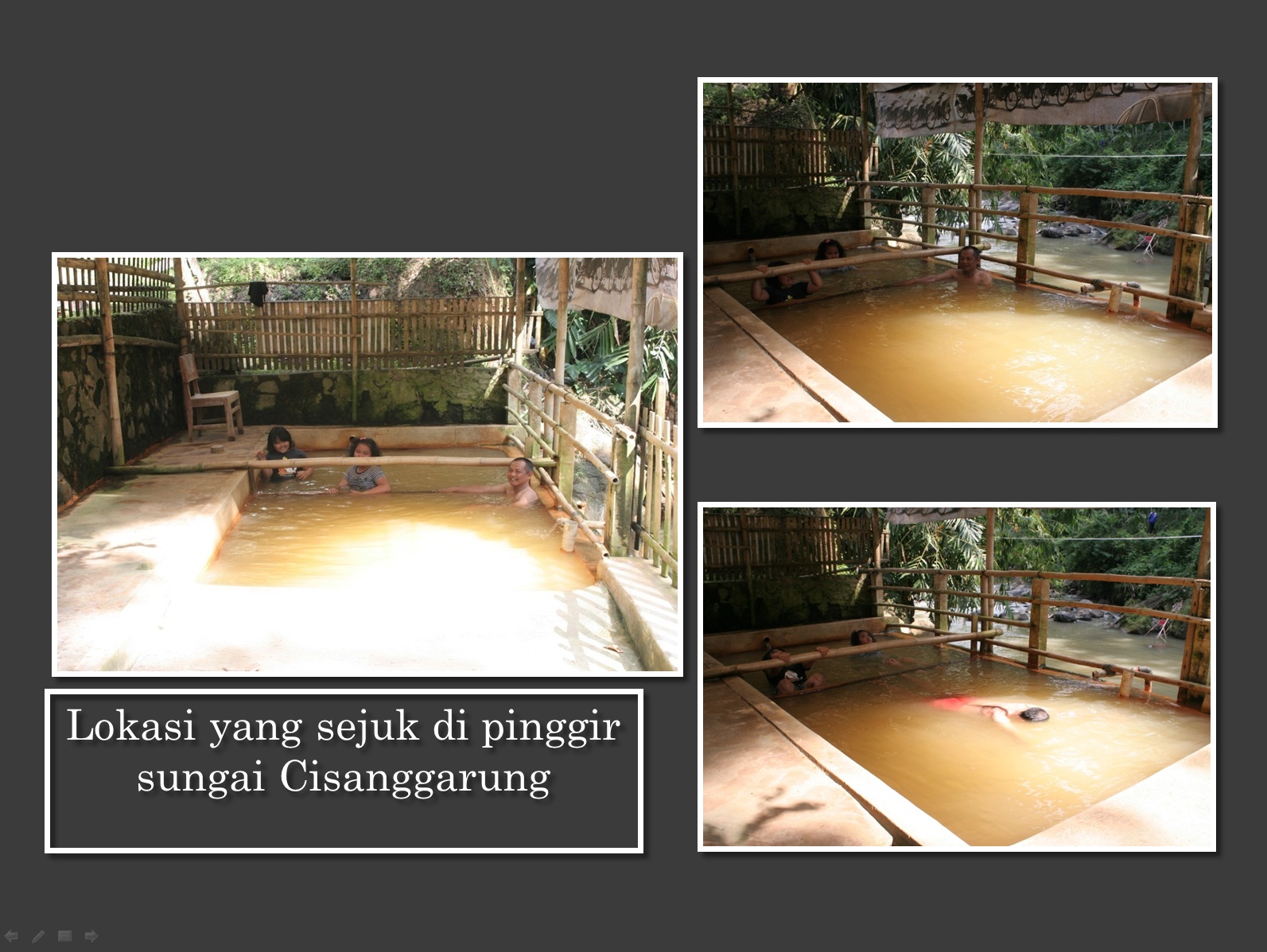 Pemandian Mata Air Panas, Liang Panas, Kuningan, Jawa ...