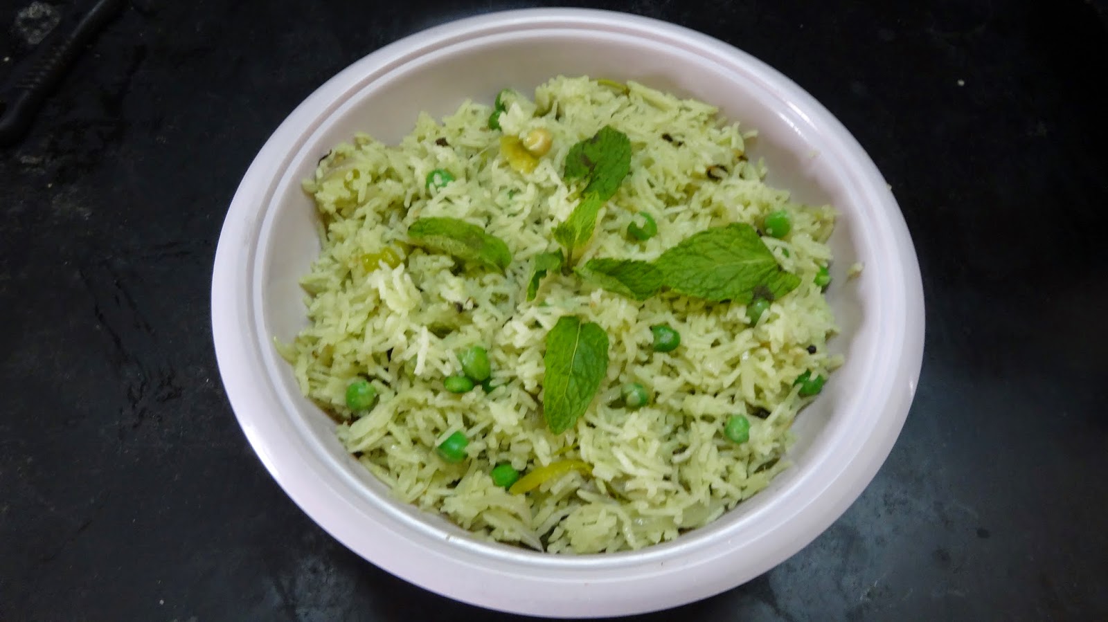 Green Peas Pulao Recipe Recipe Table