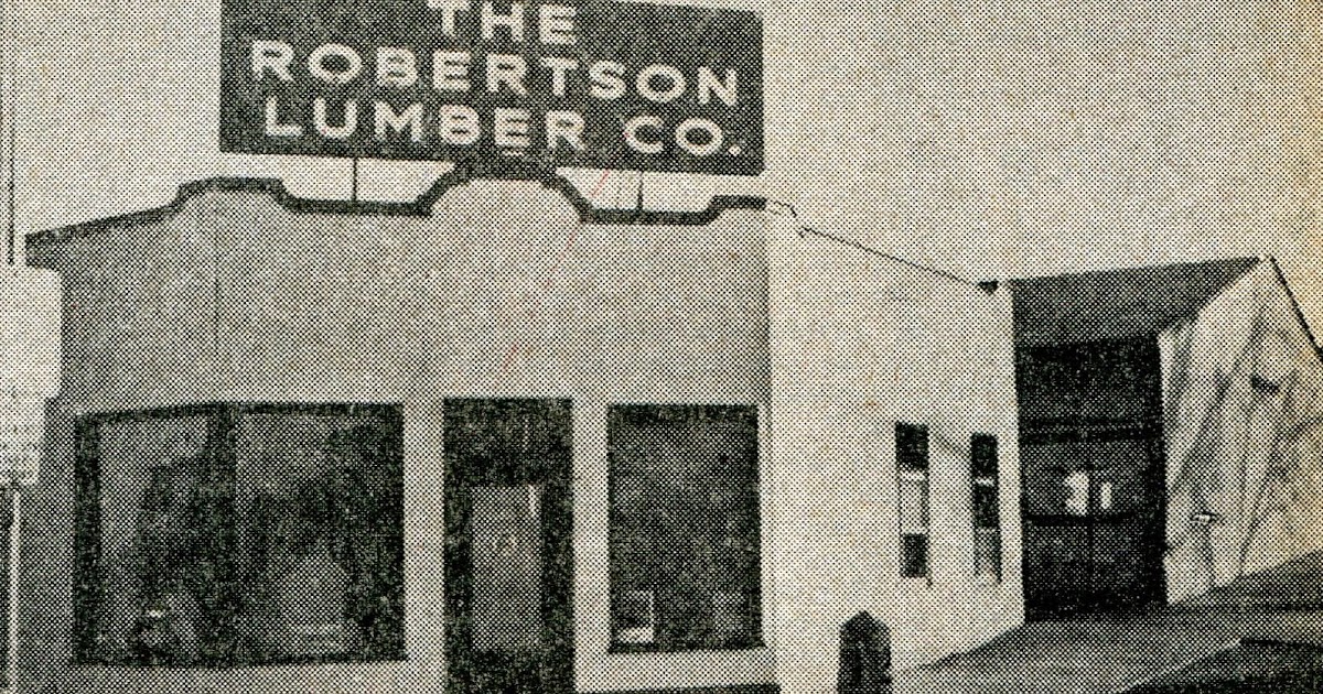 MinotMemories Robertson Lumber