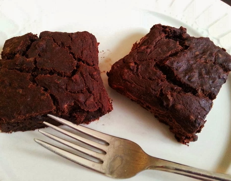 Running Green Banana Black Bean Brownies
