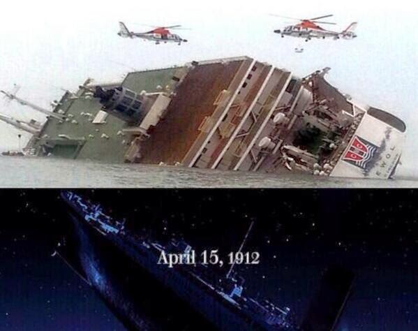South Korean Ship Sinks A Day After Titanic S 102nd