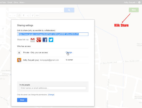 Screenshot share widget share widget