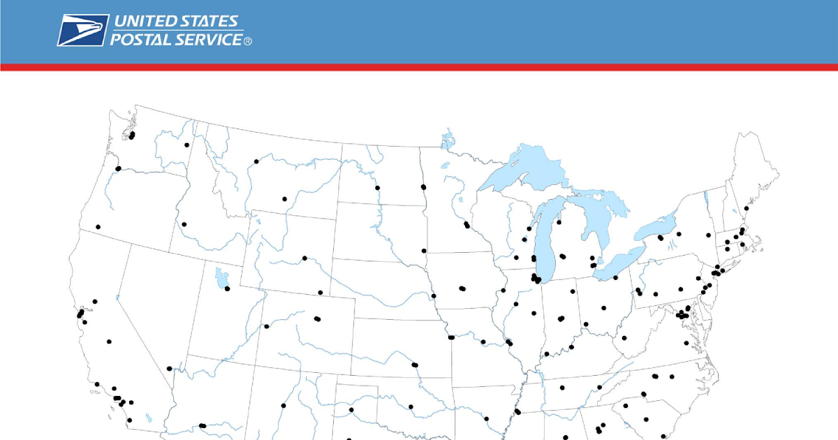 Courier, Express, and Postal Observer The Proposed USPS Network A