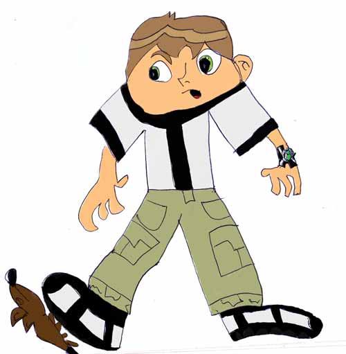ben 10 meus desenhos