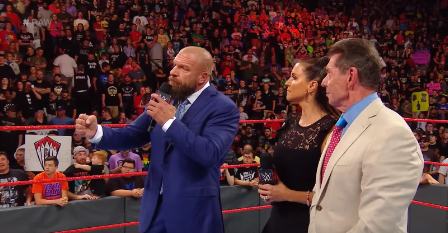 Stephanie McMahon announces WWE Evolution