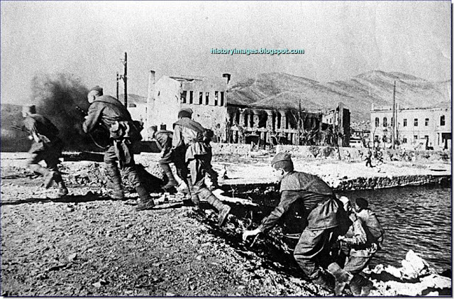 Soviet 18th Army  waterfront  Novorossiysk, 1943
