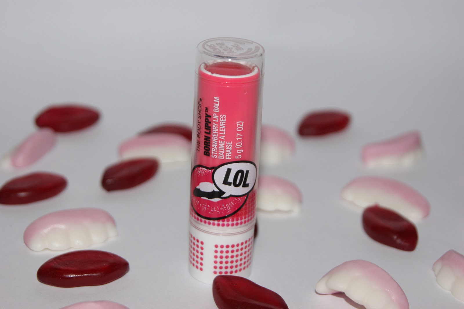 The Body Shop Born Lippy Lip Balm in Strawberry - Review